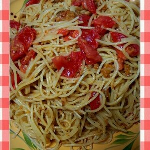 ヤマサうにソースで作るウニにいないウニパスタ